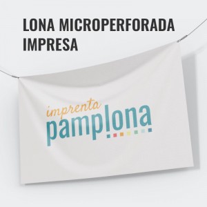 Lona Microperforada Impresa